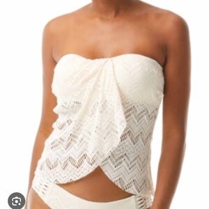 Vince Camuto Crochet Tankini